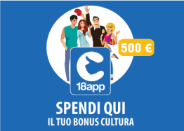 Bonus Cultura Giovani - 18 App - TKT Point